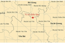 động đất ở Yên Bái