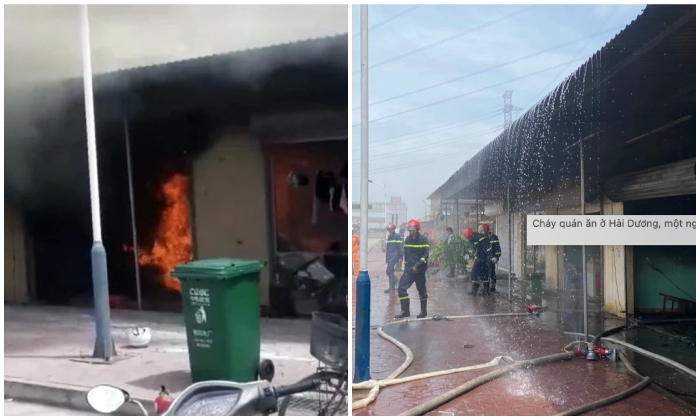 cháy ở Hải Dương