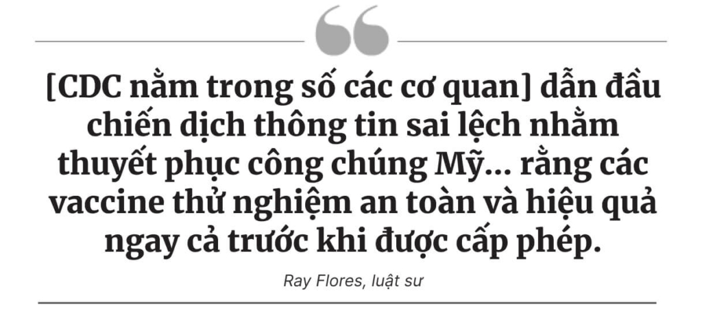ĐỘC QUYỀN: CDC đã tìm thấy bằng chứng vaccine COVID-19 gây tử vong