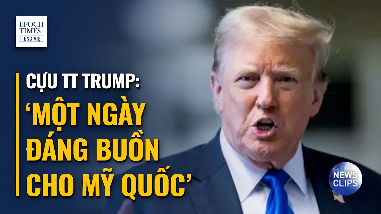 ‘Một ngày đáng buồn cho nước Mỹ’: Ông Trump liên tục khẳng định những vụ kiện tụng ông là ‘gian lận’