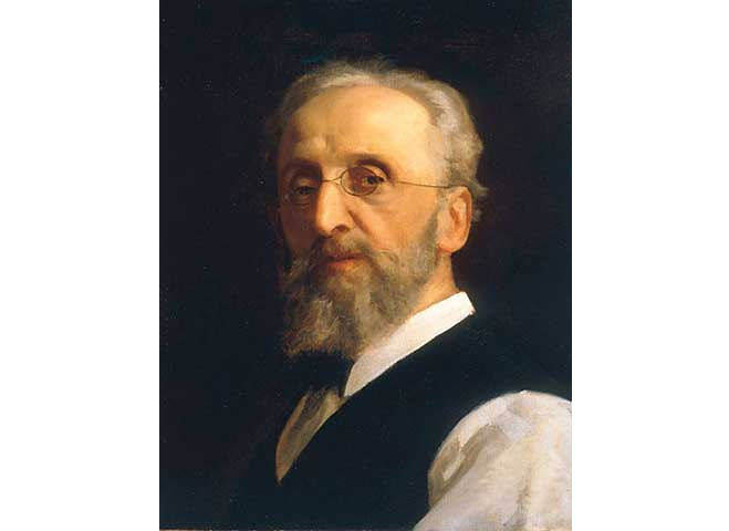 Chân dung tự họa, họa sỹ Antonio Ciseri, năm 1885. (Ảnh: Tư liệu công cộng)