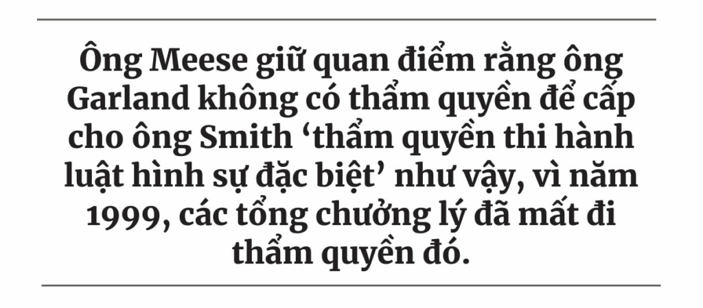 Chuyên gia pháp lý: Việc bổ nhiệm Biện lý Đặc biệt Jack Smith là vi phạm Hiến Pháp