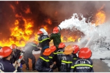 Ngôi nhà 5 tầng nằm sâu trong ngõ nhỏ ở Hà Nội gặp hỏa hoạn giữa đêm