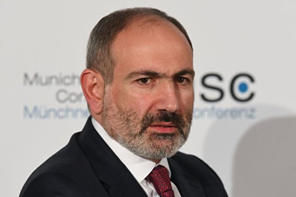 Hôm 15/05/2024, Thủ tướng Armenia Nikol Pashinyan tham dự Hội nghị An ninh tại Munich, Đức. (Ảnh: Christof Stache/AFP qua Getty Images)