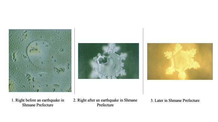 Hình 6-13: Nước phục hồi trước và sau trận động đất lớn ở tỉnh Shimane. (Ảnh: Nước biết câu trả lời)