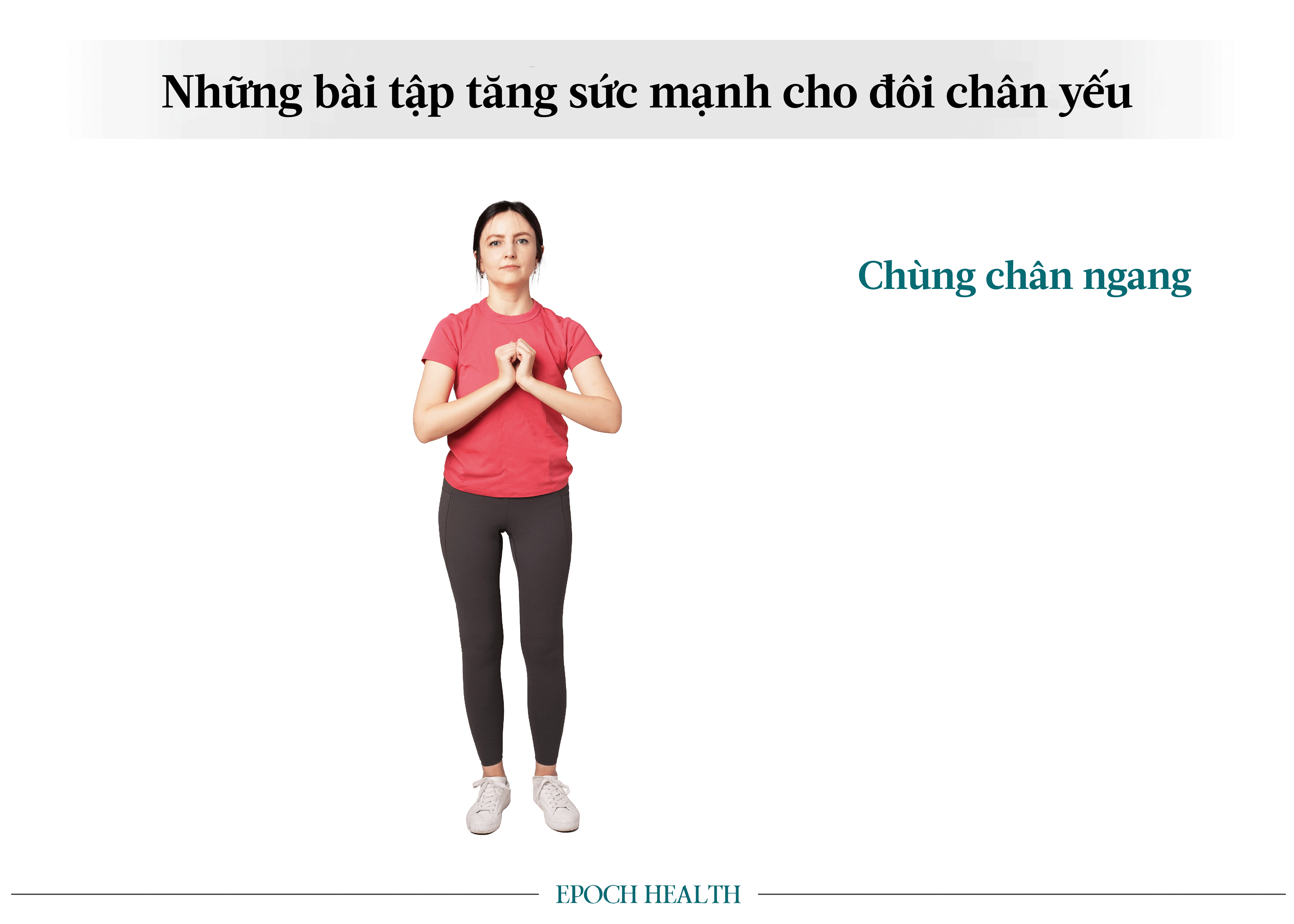 Những bài tập tăng sức mạnh cho đôi chân yếu