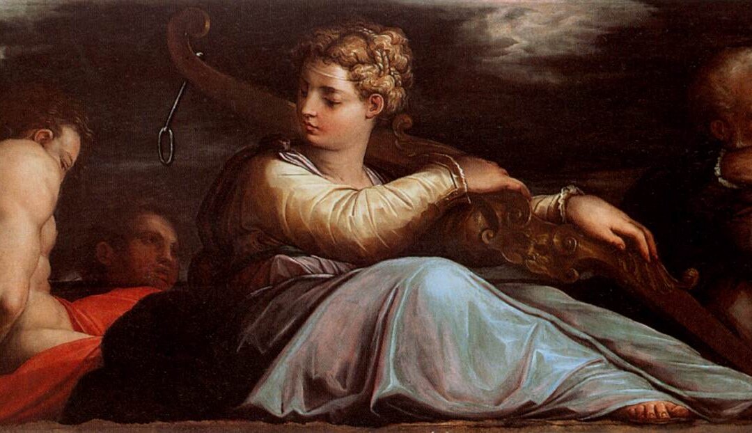 Tác phẩm “Patience” (Lòng kiên nhẫn) của họa sĩ Giorgio Vasari, năm 1542. (Ảnh: Tư liệu công cộng)