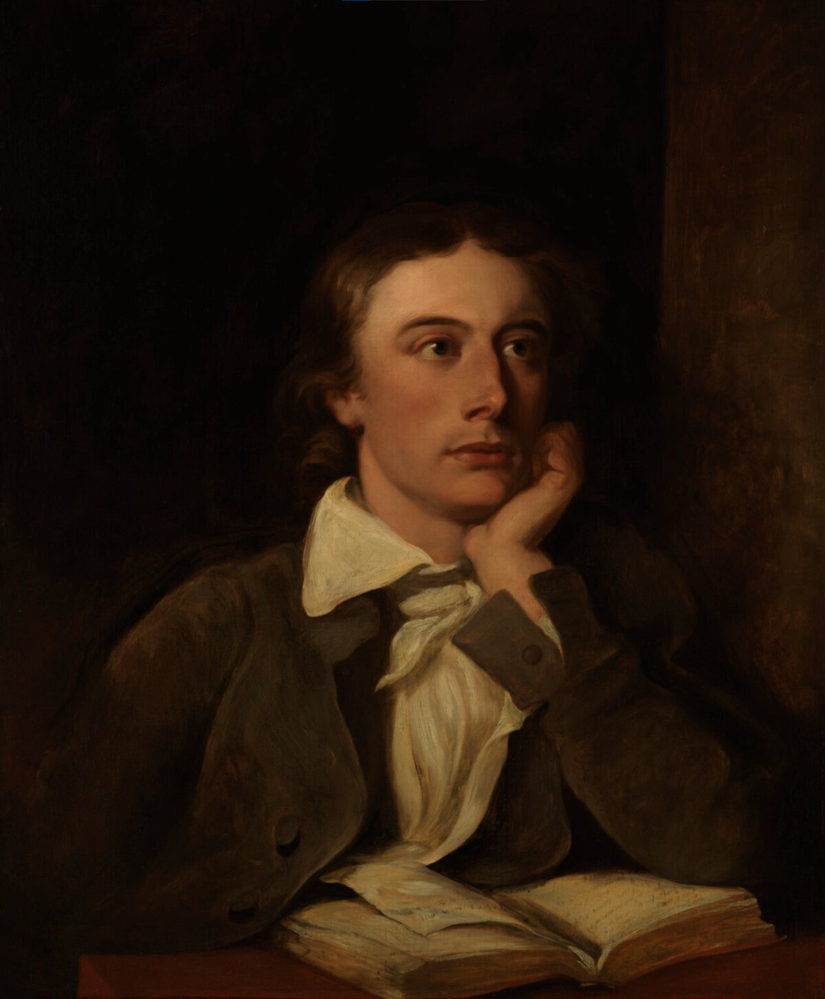 Bức chân dung tưởng niệm nhà thơ John Keats, khoảng năm 1822, họa sỹ William Hilton. (Ảnh: Tư liệu công cộng)
