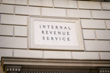 Tòa nhà của Sở Thuế vụ (IRS) ở Hoa Thịnh Đốn, hôm 04/01/2024. (Ảnh: Madalina Vasiliu/The Epoch Times)