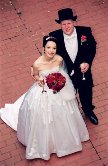 Ảnh cưới của cô Murphy. (Ảnh được đăng với sự cho phép của cô Isabella Murphy)