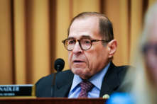 Thành viên Đảng Dân Chủ cao cấp của Ủy ban Tư pháp Hạ viện Jerrold Nadler (Dân Chủ-New York) nói trong phiên điều trần của ông John Durham tại Quốc hội ở Hoa Thịnh Đốn hôm 21/06/2023. (Ảnh: Madalina Vasiliu/The Epoch Times)