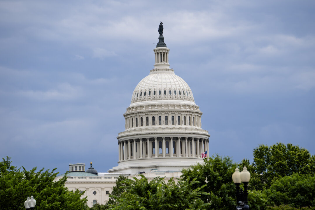 Tòa nhà Quốc hội Hoa Kỳ ở Hoa Thịnh Đốn hôm 10/06/2024. (Ảnh: Madalina Vasiliu/The Epoch Times)