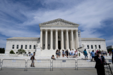 Tối cao Pháp viện ở Hoa Thịnh Đốn, hôm 25/06/2024. (Ảnh: Madalina Vasiliu/The Epoch Times)