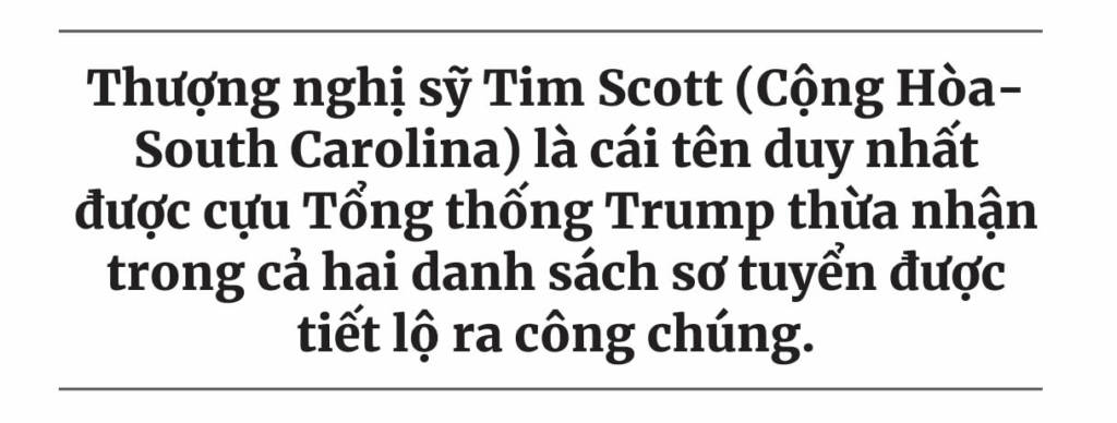 Vì sao việc ông Trump chọn ứng cử viên liên danh trong cuộc tổng tuyển cử lần này có sự khác biệt?