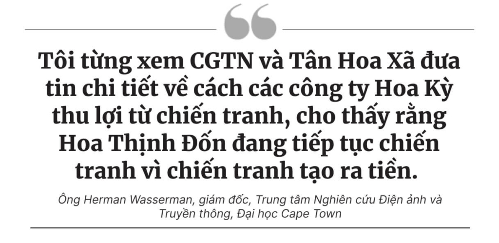 Trung Quốc siết chặt truyền thông Phi Châu, thúc đẩy truyền bá thông điệp bài xích Mỹ