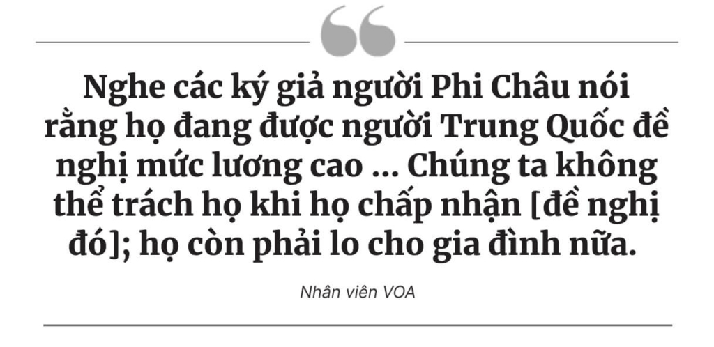 Trung Quốc siết chặt truyền thông Phi Châu, thúc đẩy truyền bá thông điệp bài xích Mỹ