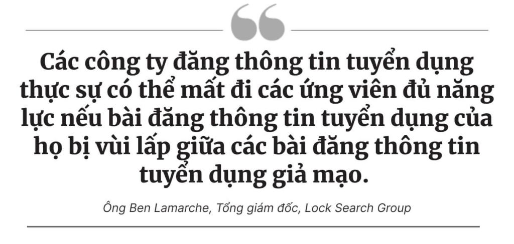 Nguyên nhân gần một nửa số bài đăng tin tuyển dụng trực tuyến ở Hoa Kỳ là giả mạo