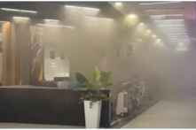 Cháy gian hàng tầng 1 tại Trung tâm Thương mại Big C ở Hà Nội