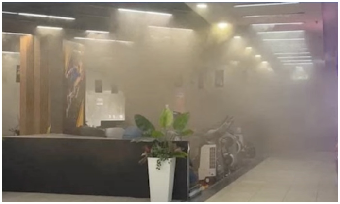 cháy tại Trung tâm thương mại Big C Thăng Long