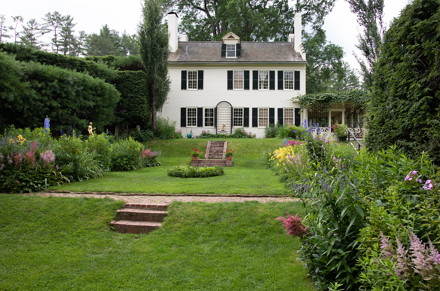 Khu nhà của điêu khắc gia Saint-Gaudens (được đặt tên là “Aspet”) thuộc Làng Nghệ sỹ Cornish ở Cornish, New Hampshire, Cục Công viên Quốc gia New Hampshire. (Ảnh: Tư liệu công cộng)
