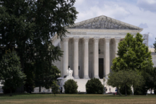 Tối cao Pháp viện Hoa Kỳ tại Hoa Thịnh Đốn hôm 20/06/2024. (Ảnh: Madalina Vasiliu/The Epoch Times)