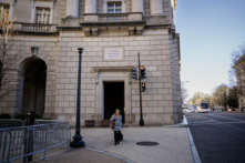 Sở Thuế vụ (IRS) tại Hoa Thịnh Đốn hôm 25/03/2024. (Ảnh: Madalina Vasiliu/The Epoch Times)