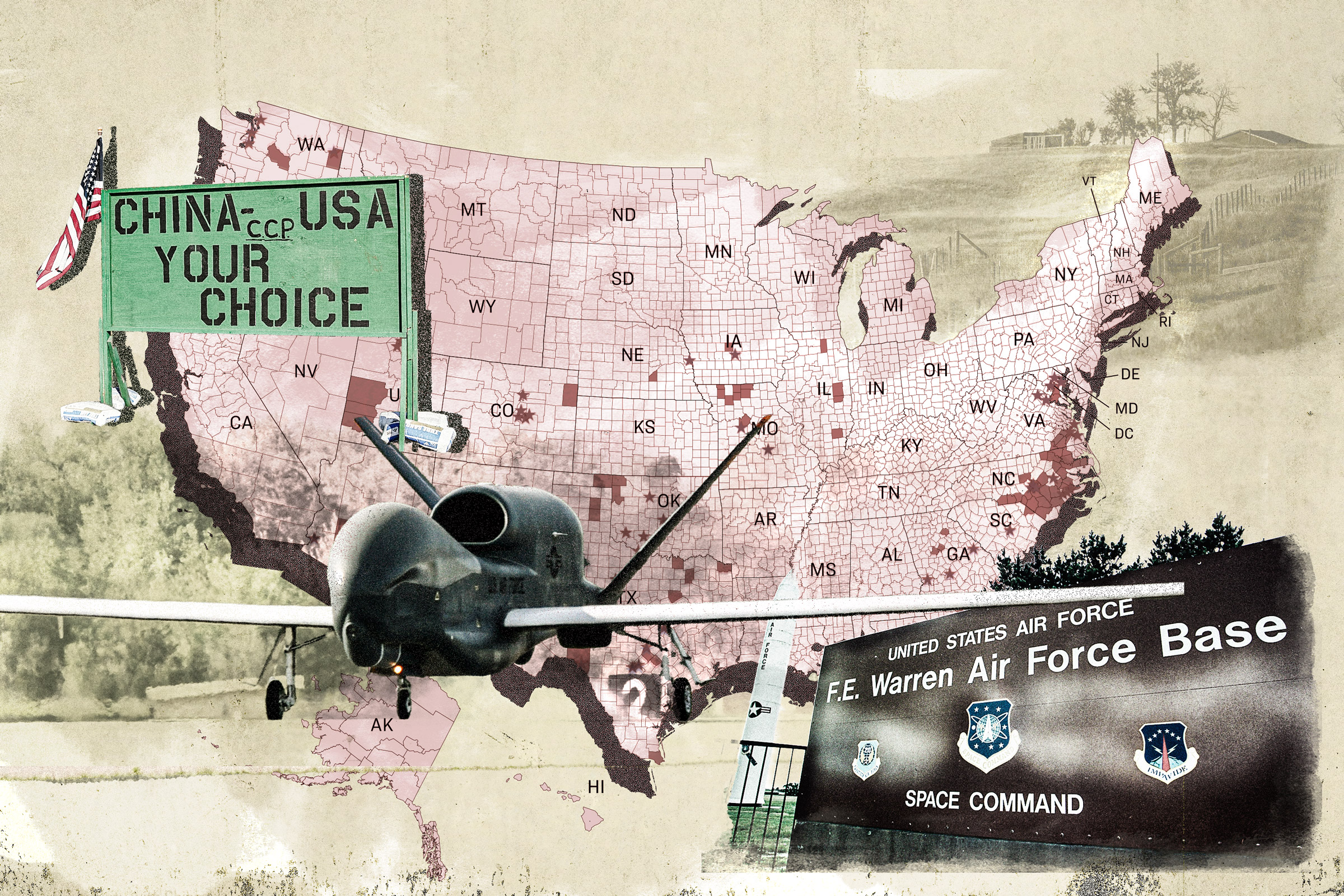 Hoa Kỳ tăng cường giám sát việc Trung Quốc mua đất gần căn cứ quân sự