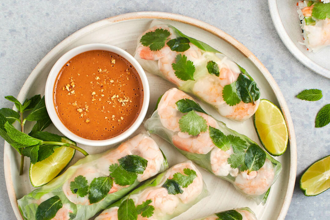 Những món cuốn Việt Nam trông rất ngon mắt và không khó làm như vẻ ngoài của chúng. (Ảnh: Đăng dưới sự cho phép của cô Jennifer Segal)